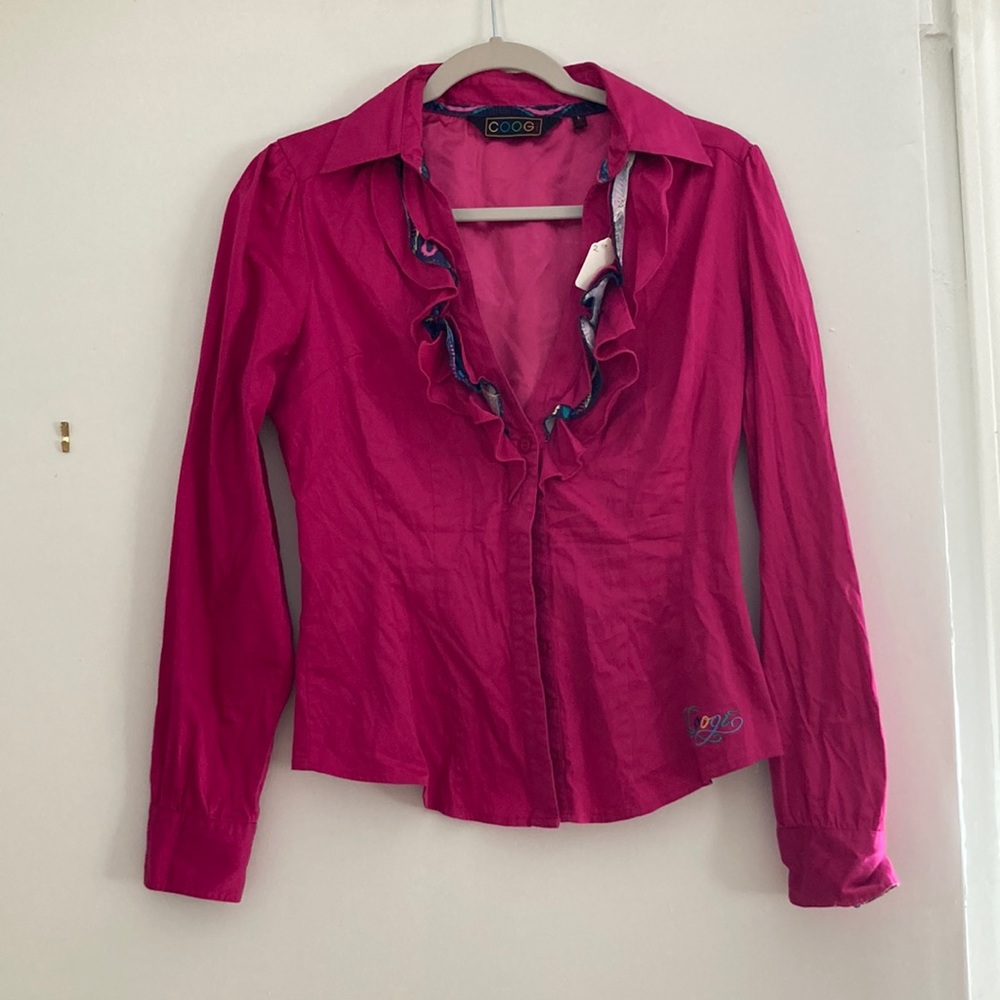 Coogi blouse pink